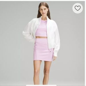 Lululemon NWT Scuba High-Rise Mini Skirt Vitapink Size L
